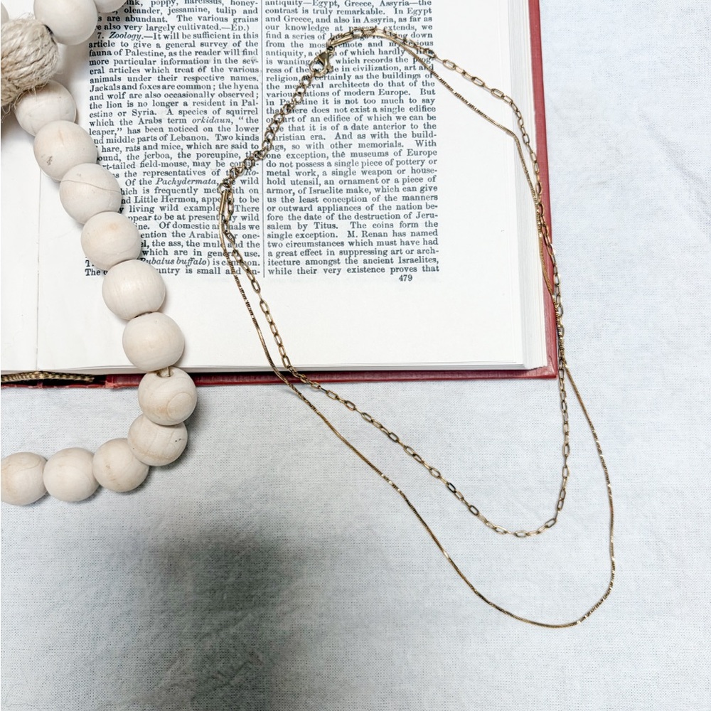 Elegant Gold Chain Necklace